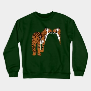 Orange Tiger the year of the Tiger Crewneck Sweatshirt